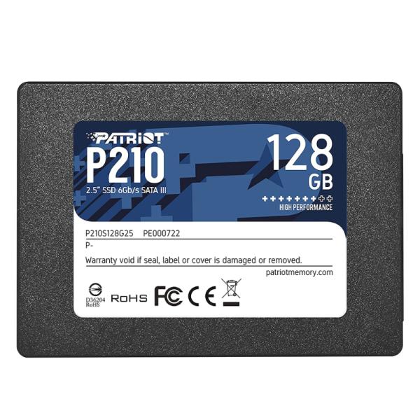 Patriot Ssd P210 128gb Sata3 2.5" Ssd
