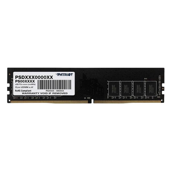 MEMORIA RAM PC 8GB PATRIOT SIGNATURE DDR4 3200MHz CL22 1.2V PSD48G320081 SL - NEGRO