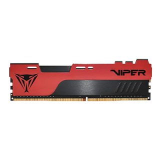 MEMORIA RAM PC 8GB PATRIOT VIPER ELITE II DDR4 3200MHz CL18 1.35V PVE248G320C8 V - NEGRO/ROJO