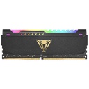 MEMORIA RAM PC 8GB PATRIOT VIPER STEEL RGB DDR4 3200MHz CL18 1.35V RGB PVSR48G320C8 V4S - NEGRO