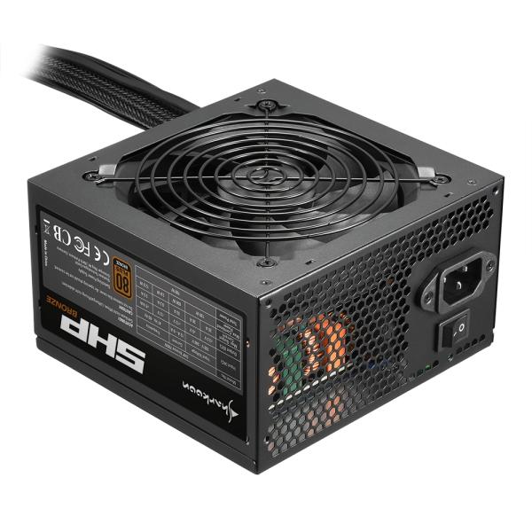 Fuente de Poder Sharkoon SHP Bronze 700W 80 Plus Bronze Negro