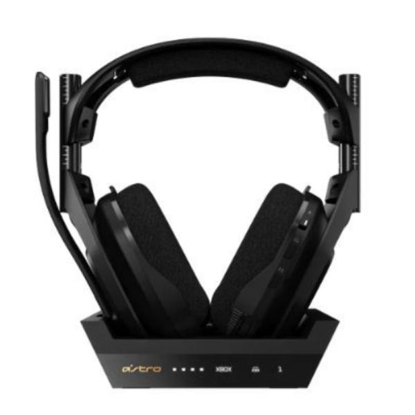 HEADSET GAMING LOGITECH ASTRO A50 INALÁMBRICO 2.4 GHZ + BASE XBOX 939-001680 - NEGRO