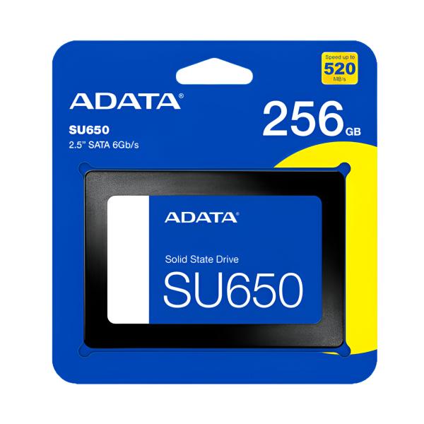 SSD Interno Adata SU650 256GB 2.5" SATA III 520MB/s