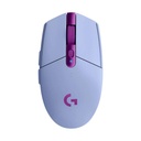 Logitech Mouse G305 Lightspeed Inalámbrico Lila 12000 DPI