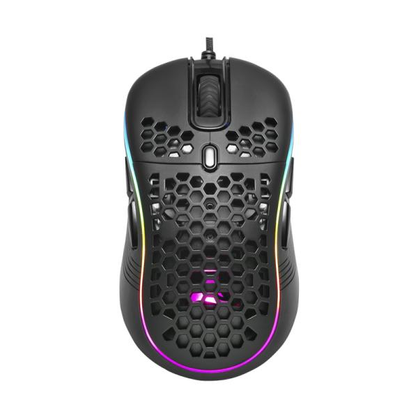 Mouse Gaming Sharkoon Light2 S RGB 6200 DPI Negro