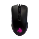 Mouse Gaming Eagle Warrior Cobra RGB 3200 DPI USB Negro MOM537UM001C