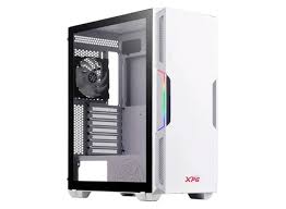 XPG Starker Case Gaming Mid Tower Blanco Vidrio Templado
