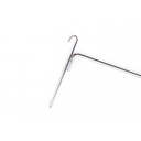 Gancho para Lamina Malla 6MM Grueso 150MM de Largo FG-0267 - Plateado