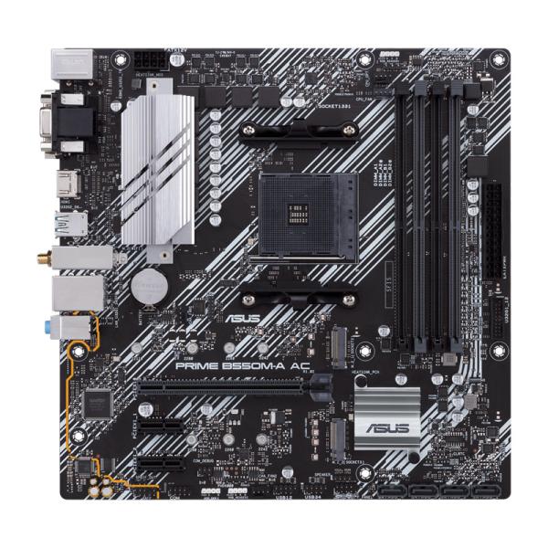 Tarjeta Madre ASUS Prime B550M-A AC AM4 M-ATX