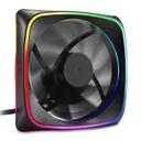 Abanico Sharkoon Shark Light RGB 120mm Negro