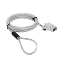 Candado Unno Tekno para Portatil Llave Noble KL6012SV Plateado