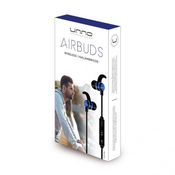 Unno Tekno Airbuds HS7111BL Audífonos Inalámbricos Bluetooth Azul