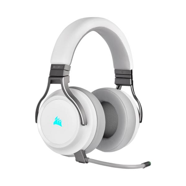 Headset Gaming Corsair Virtuoso Inalámbrico Blanco