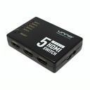 Switch Unno Tekno HDMI 5 Puertos HB1203BK