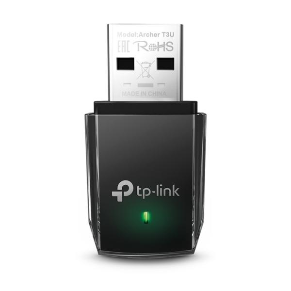 Adaptador TP Link USB Inalambrico Mini Archer T3U MU-MIMO