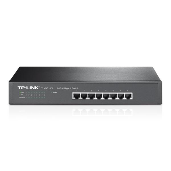 Switch TP Link 8 Puertos TL-SG1008 Gigabit Ethernet
