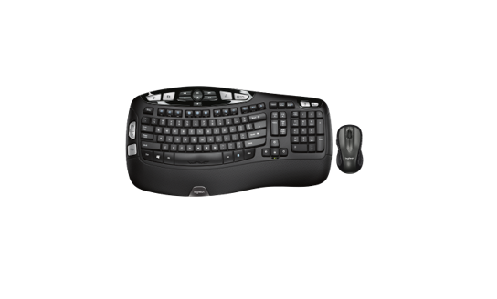 TECLADO Y MOUSE LOGITECH INALÁMBRICO WAVE COMBO MK550 920-002555