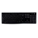Teclado Logitech K270 Inalámbrico Receptor Español Negro