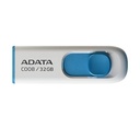 Memoria USB Adata AC008 32GB USB 2.0 - Blanco/Azul