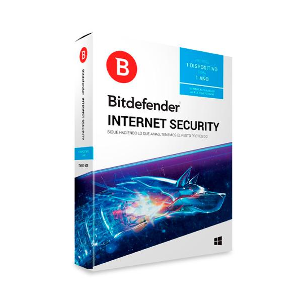 Bitdefender Internet Security Licencia 5 Pc 1 Año