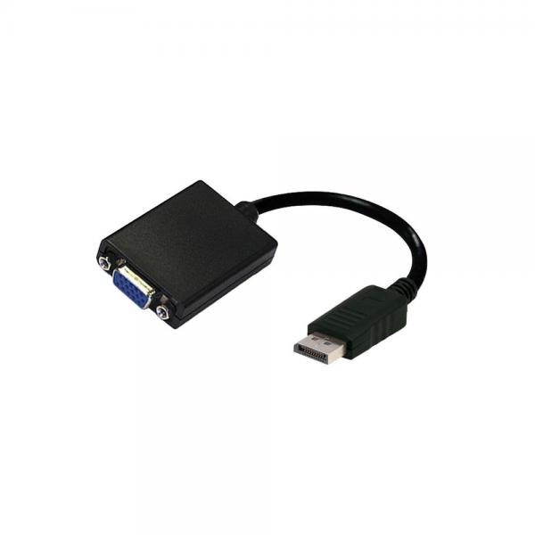 Adaptador Argom Display Port Macho a VGA Hembra 6"