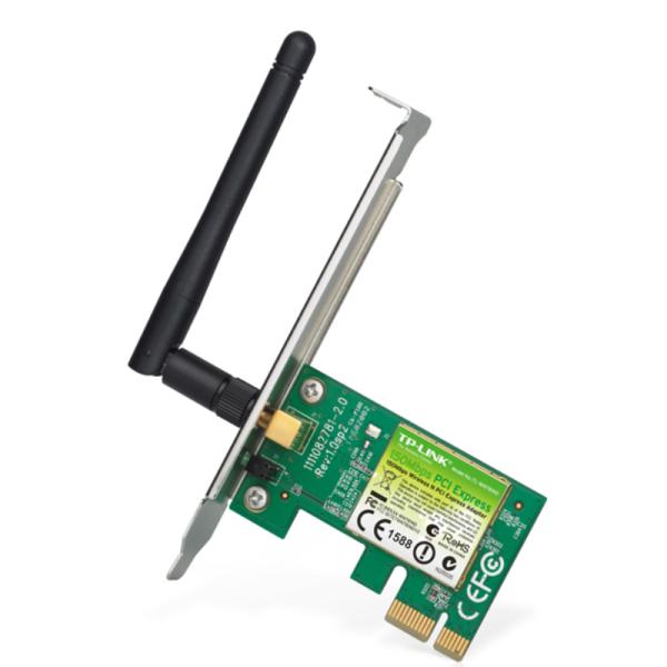 Tarjeta TP Link TL-WN781ND PCIe Wi-Fi N 150Mbps 2.4GHz