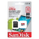 Sandisk Memoria Micro Sd 8gb Clase 10