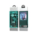 Wekome Audifonos Manos Libres Lightning Yb08i Negro