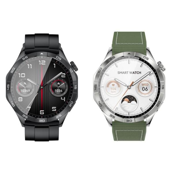 Reloj Deportivo Inteligente Xo Watch4 AMOLED Negro