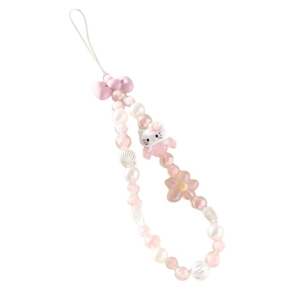 Ktl Correa Colgante Diseño Perlas Kitty Aac0097