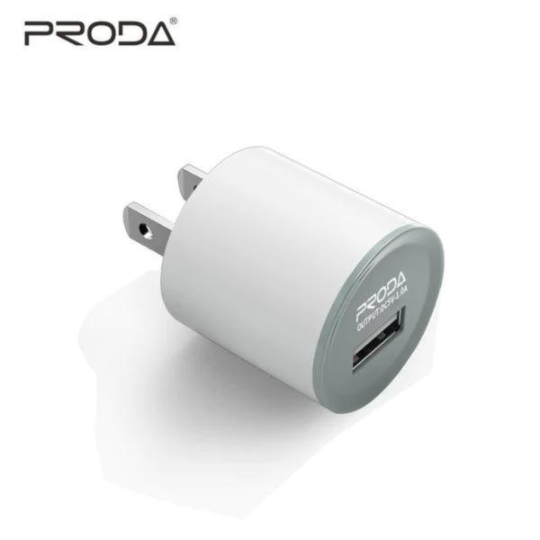 Cubo Cargador Proda Rp-u13 Blanco Carga Rápida