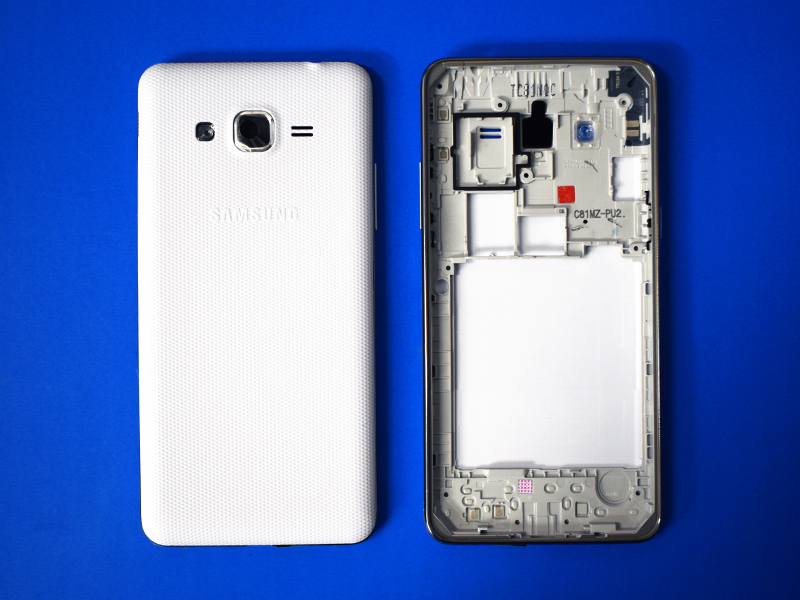 Samsung Tapa Galaxy J2 Prime G532 Blanca Con Marco Original