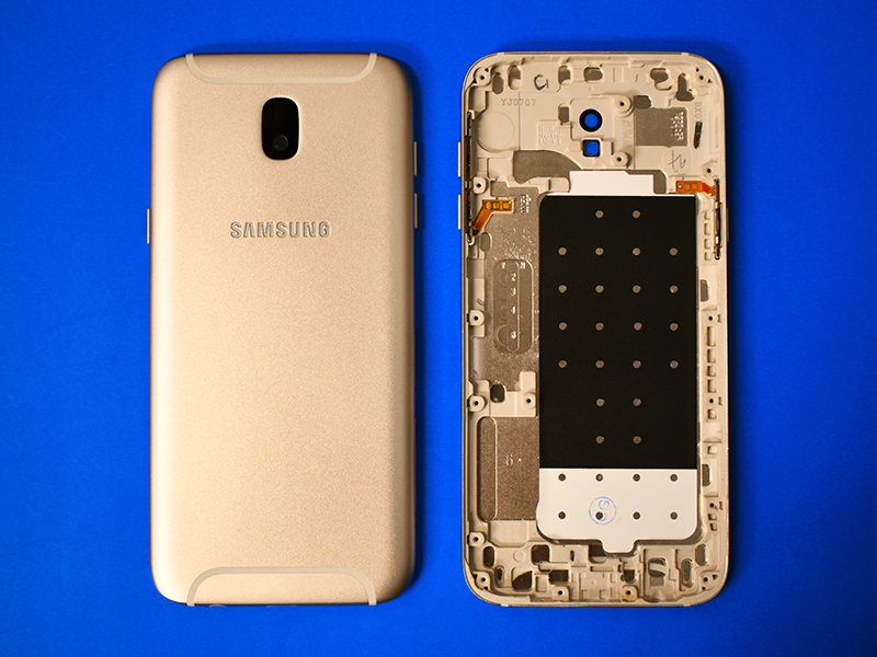 Samsung Tapa Trasera Galaxy J5 Pro J530 Dorada Con Marco Original