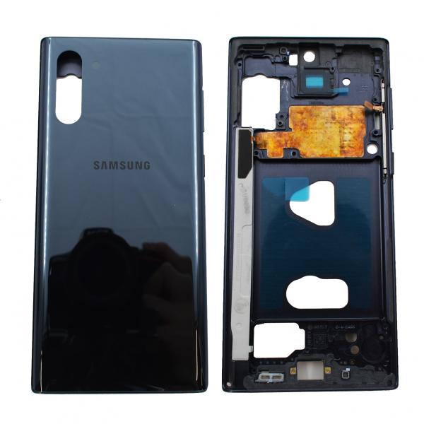 Samsung Tapa Note 10 N970 Negra Con Marco Original