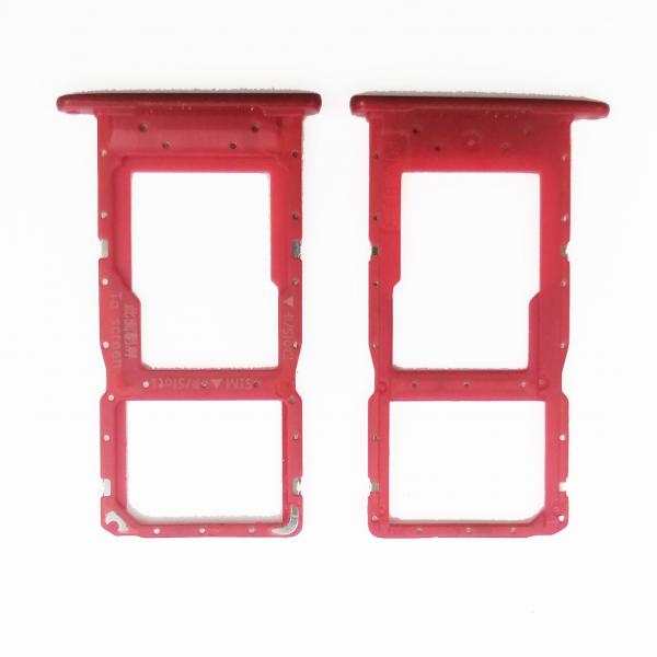 Repuesto BANDEJA DUAL SIM HUAWEI Y5P HONOR 10 LITE P SMART 2019 ROJO