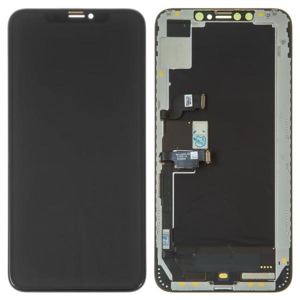 Repuesto LCD PANTALLA IPHONE XS MAX 6.5" COMPLETA NEGRA CON MARCO