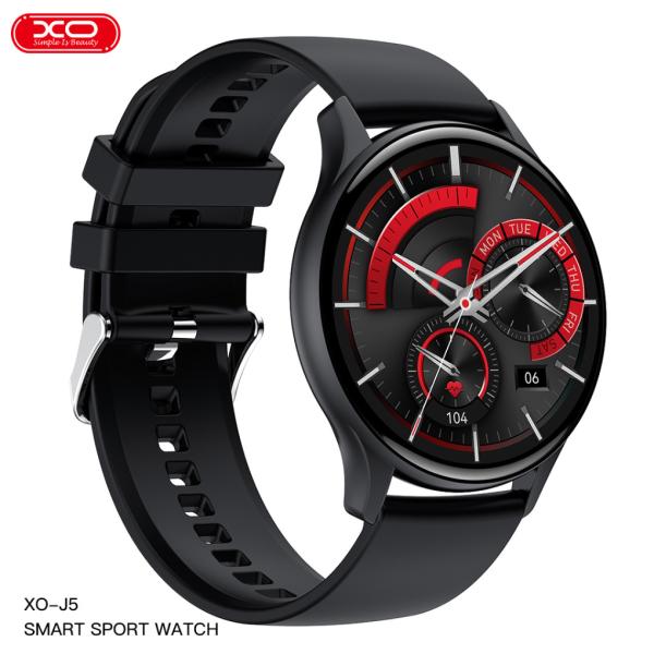 RELOJ DEPORTIVO INTELIGENTE MODELO W10 PRO AMOLED  XO NEGRO