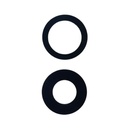 Apple Repuesto Lente Camara iPhone 12 Negro Sin Marco