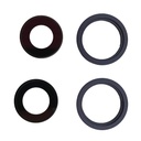 Apple Repuesto Lente Camara iPhone 13/13 Mini Negro con Marco