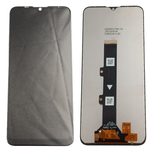 Repuesto LCD PANTALLA MOTOROLA MOTO E20 COMPLETA NEGRA SIN MARCO