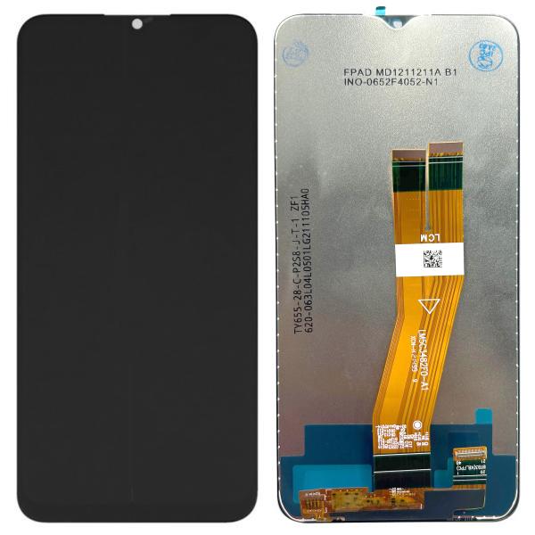 Repuesto LCD PANTALLA SAMSUNG GALAXY A03 COMPLETA NEGRA SIN MARCO