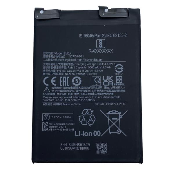 Xiaomi Bateria BM5A Redmi Note 11 Pro Original Litio