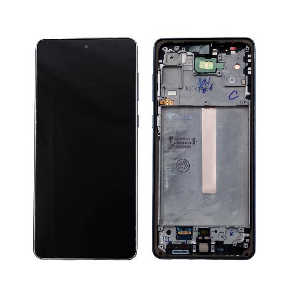 Samsung Pantalla Galaxy A73 Completa Negra con Marco FLYCDI