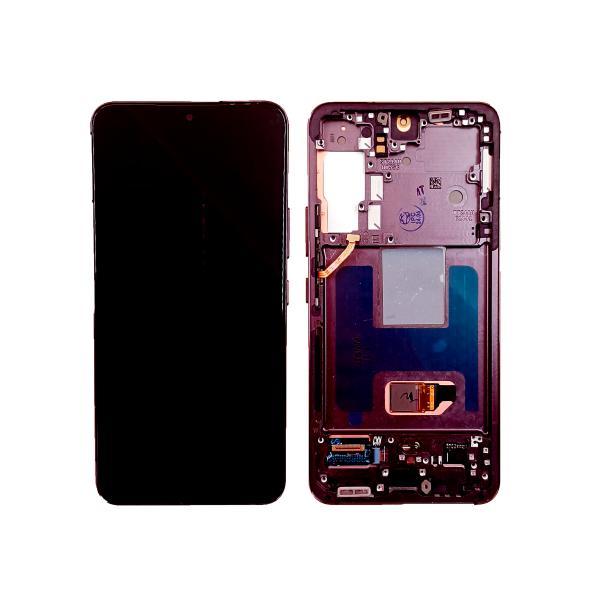 Samsung Galaxy S22 Pantalla Completa Negra Con Marco Original