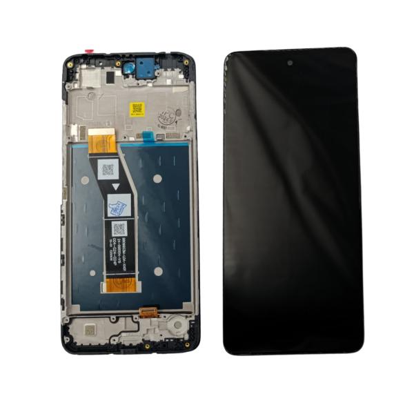 Motorola Pantalla Lcd G24 Negra Con Marco Original