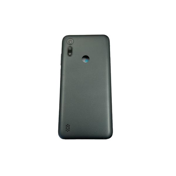 Motorola Tapa Moto E6s Negra Sin Marco Repuesto Original