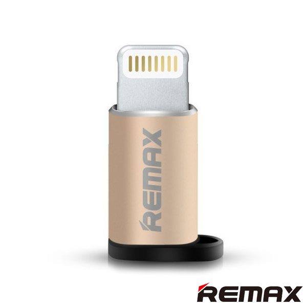 Cable Adaptador RA-USB2 Micro B a Lightning Remax - Dorado