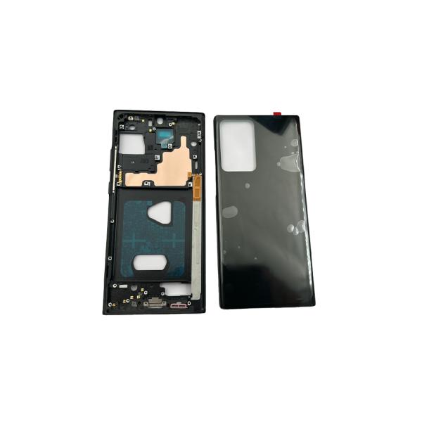 Samsung Tapa Trasera Note 20 Ultra Negra Con Marco