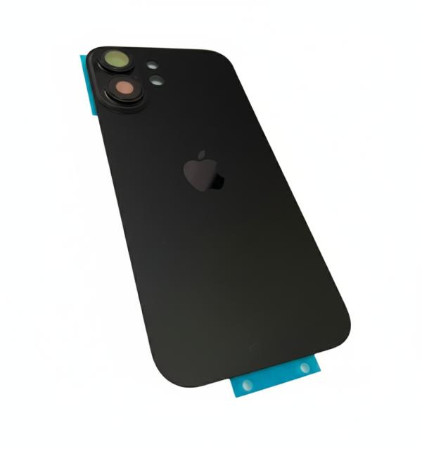 Apple Tapa iPhone 16 Negra Sin Marco Original Repuesto