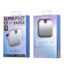 BATERIA EMERGENCIA PD22.5W 10000 MAH MODELO V95 PZX BLANCO